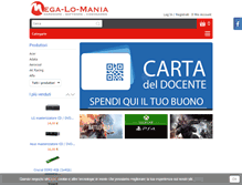 Tablet Screenshot of mega-lo-mania.eu